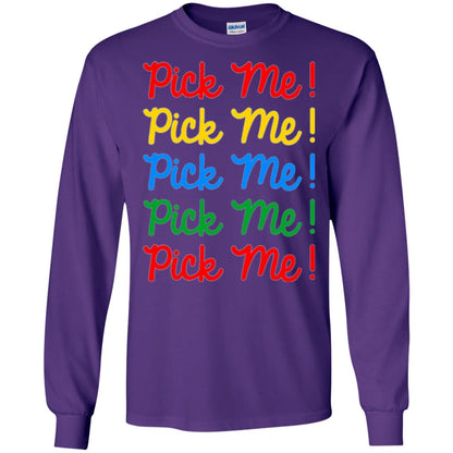 Pick Me Contestant T-shirt Purple