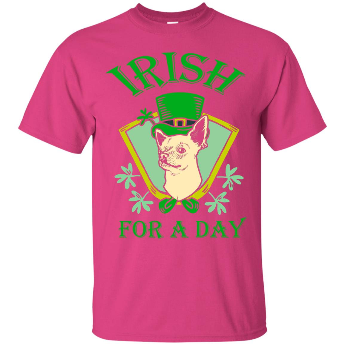 Saint Patrick's Day T-shirt Irish For A Day Heliconia
