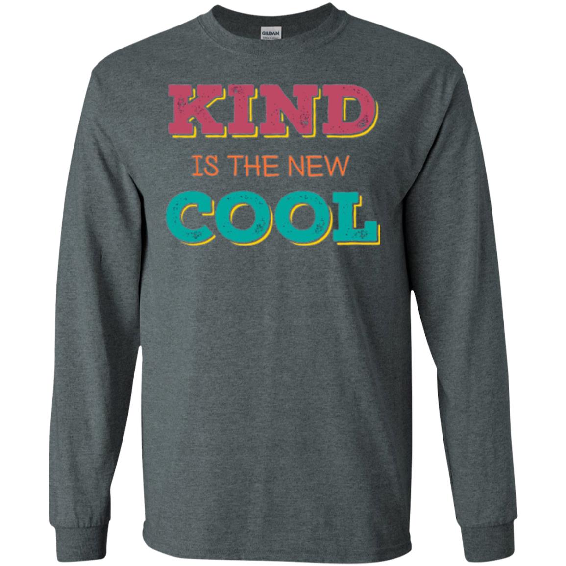 Anti Bullying T-shirt Kind Is The New Cool Dark Heather