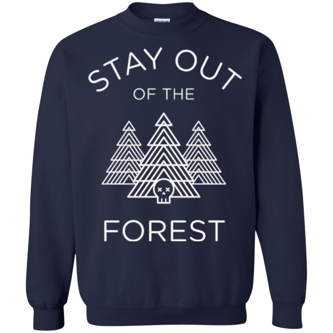 Murderino T-shirt -stay Out Of The Forest Navy