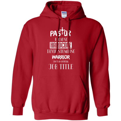 Pastor Because Hardcore Devil Stomping T-shirt Red