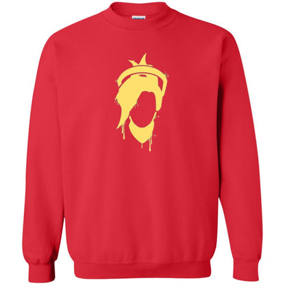 Overwatch Mercy Icon Spray T-Shirt Red