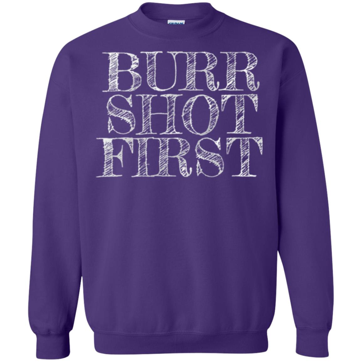 Alexander Hamilton Fan T-shirts Burr Shot First Purple