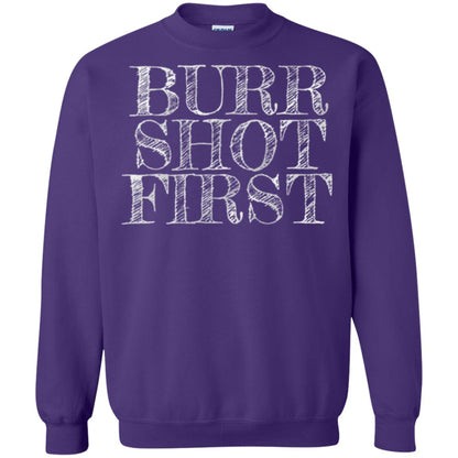Alexander Hamilton Fan T-shirts Burr Shot First Purple