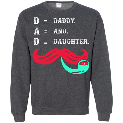 Daddy And Daughter Dad Shirt For Father_s Day Dark Heather