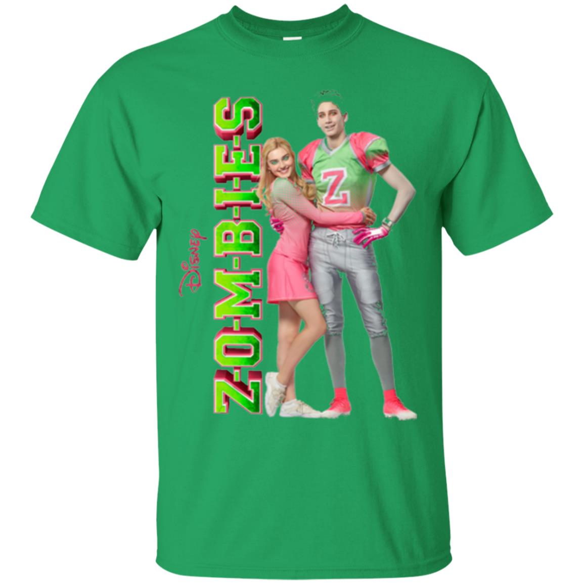 Zombies Cheer Football Lover T-shirt Irish Green