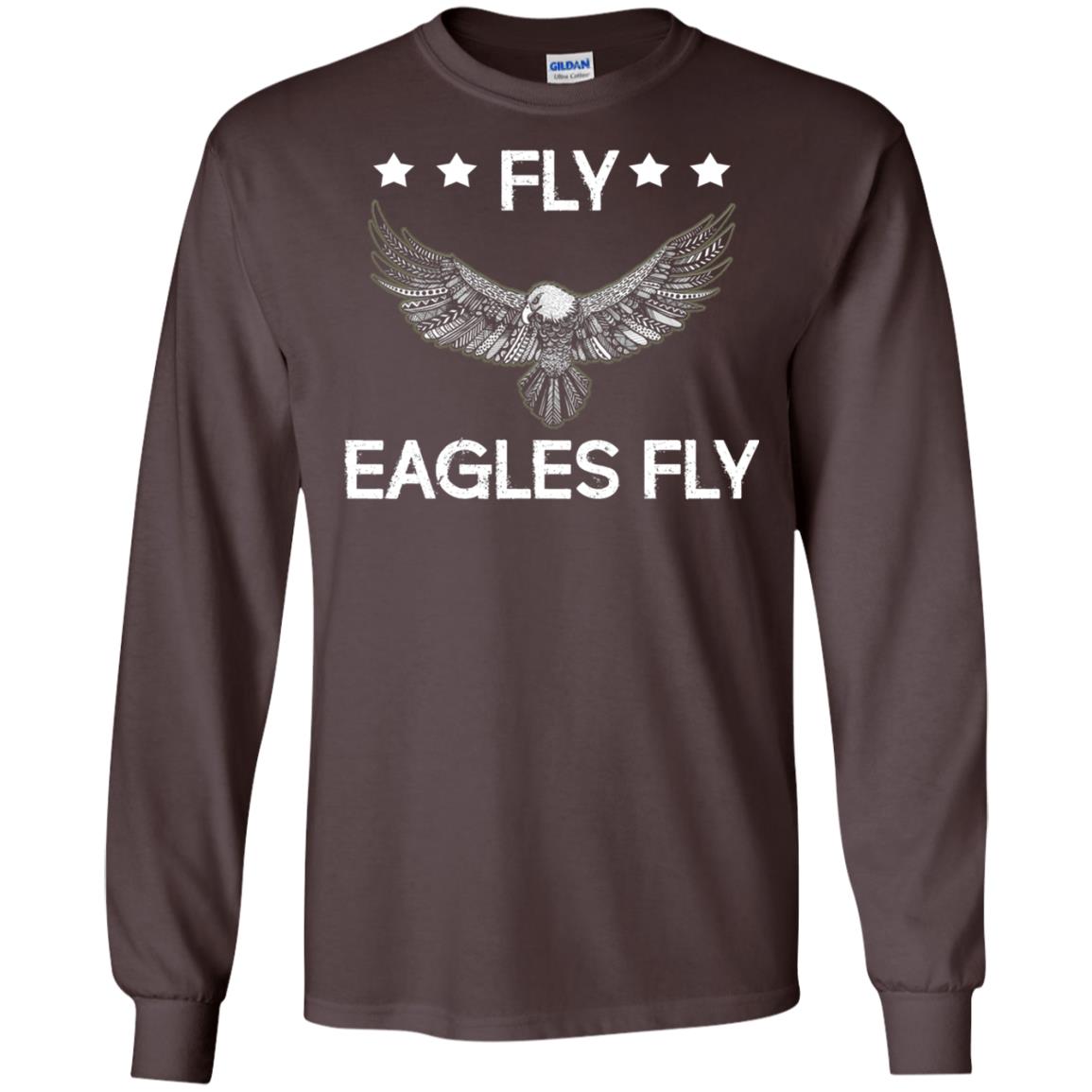 Flying Eagles Fly T-shirt Dark Chocolate