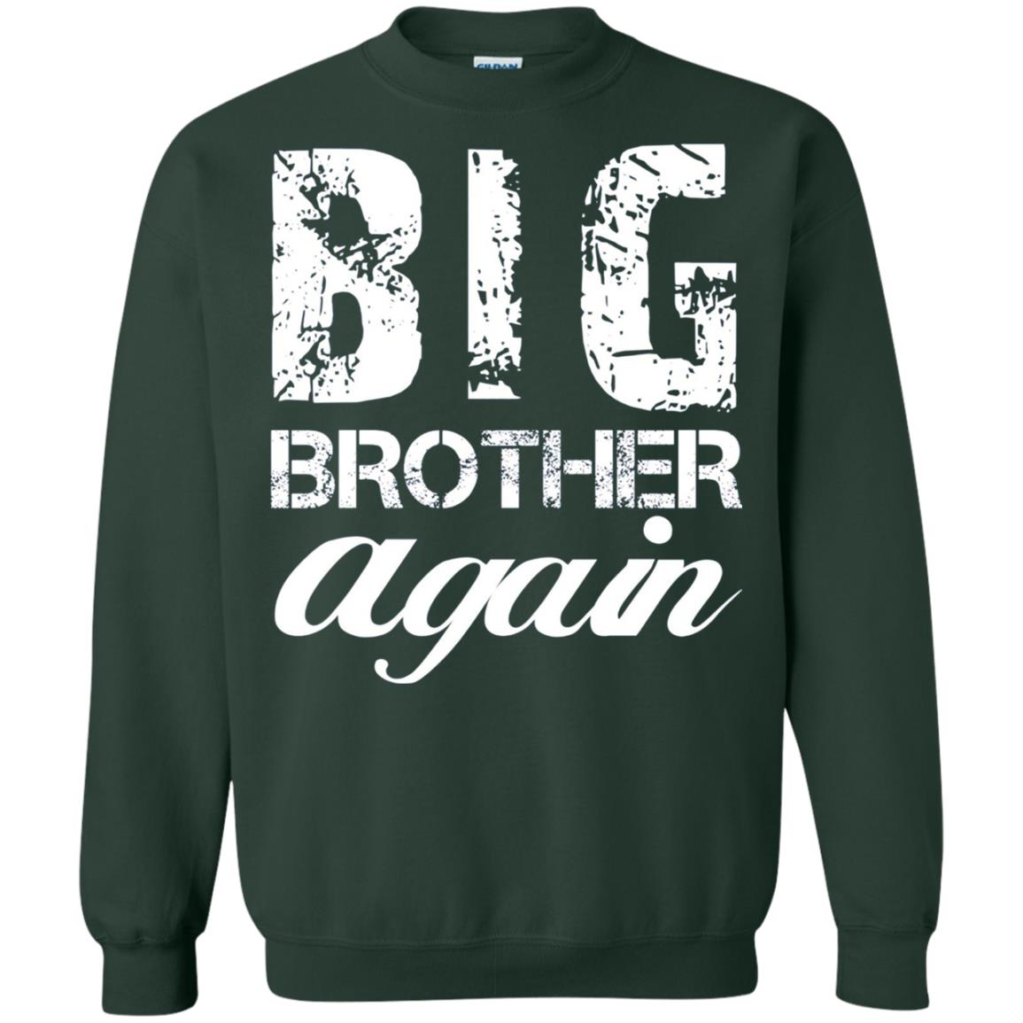 Big Brother Again T-shirt New Baby Forest Green