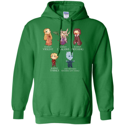 Know Something Game Of Thrones Fan T-shirt Irish Green