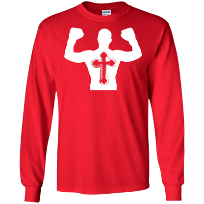 Christian Gym Exercise Workout T-shirt Red