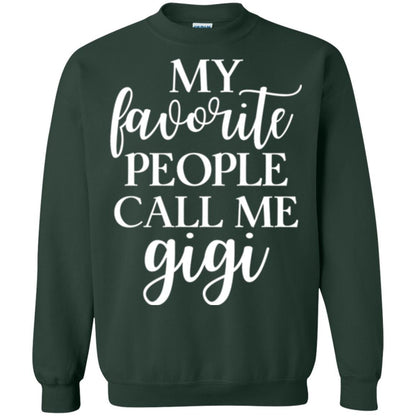 Nana T-shirt My Favorite People Call Me Gigi