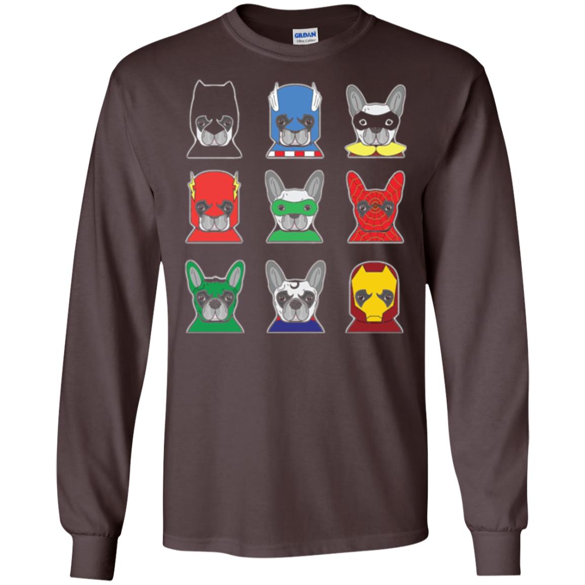 Dog Lover T Shirt Bulldog Bulldogs Heroes Dark Chocolate