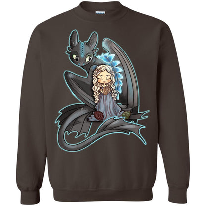 Dragon Night Fury Cartoon Shirt Dark Chocolate
