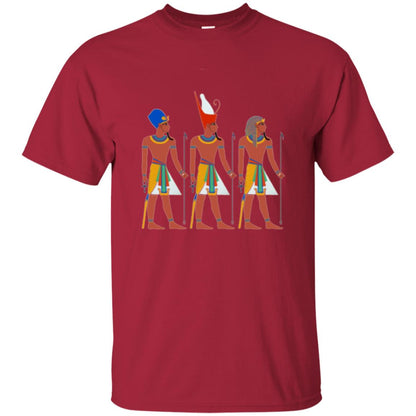 Ancient Egypt Pharaoh Art T-shirt Cardinal