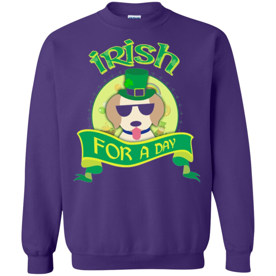 Saint Patrick_s Day 2018 T-shirt Amazing I_m Irish Labrador Purple