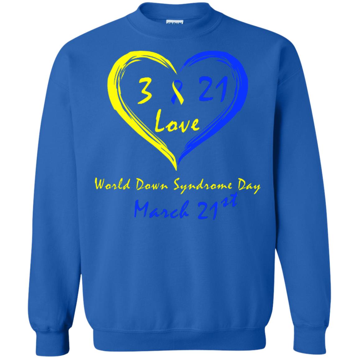 World Down Syndrome Day 21st March Shirt Royal