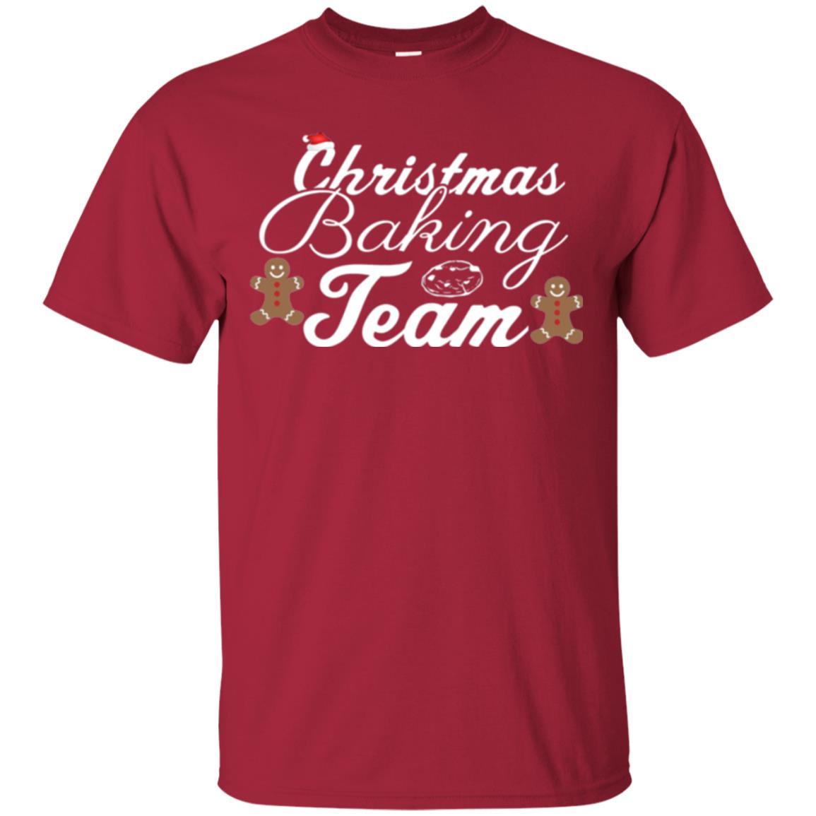 Baker T-shirt Christmas Baking Team Cardinal