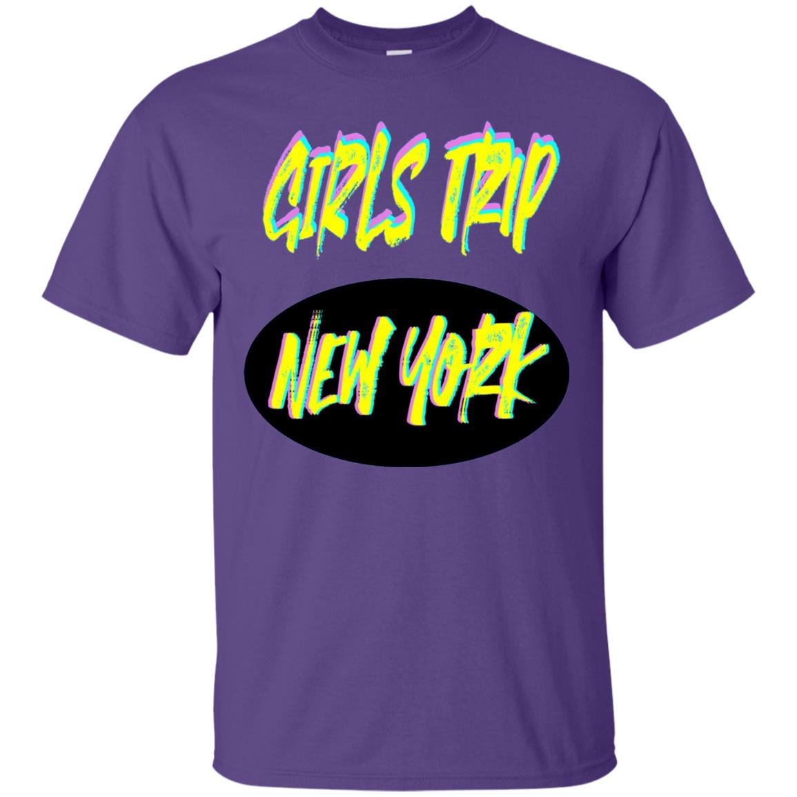 Girls Trip New York T-shirt Purple