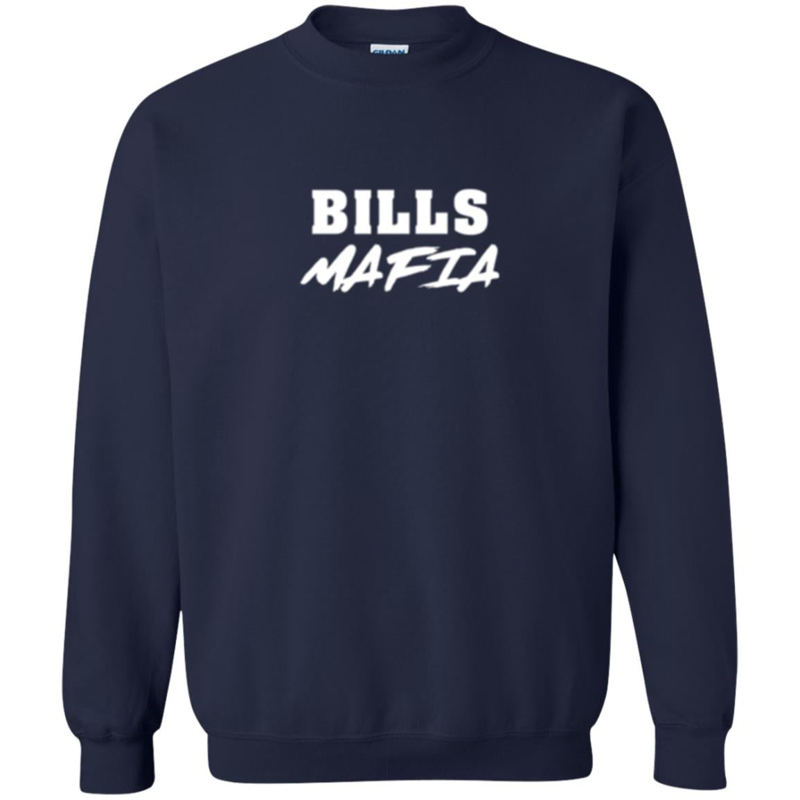 Football Lovers T-shirt Bills Mafia Buffalo Navy