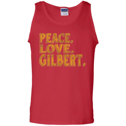 Peaceful T-shirt Peace Love Gilbert Red