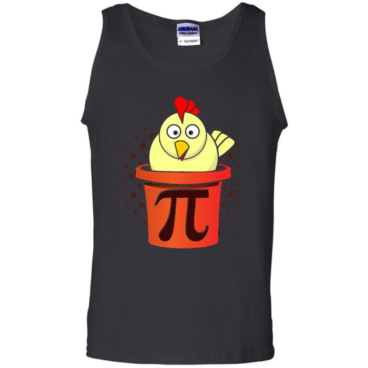 Chicken Pot Pi Funny Math T-shirt Black