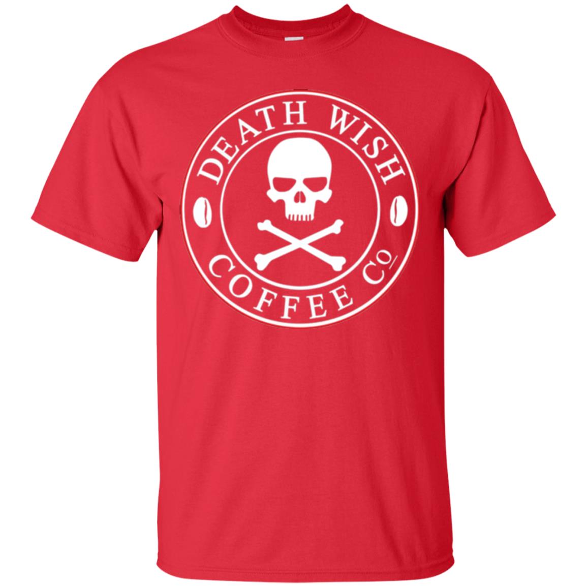 Death Wish Coffee Logo T-shirt Red