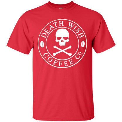 Death Wish Coffee Logo T-shirt Red