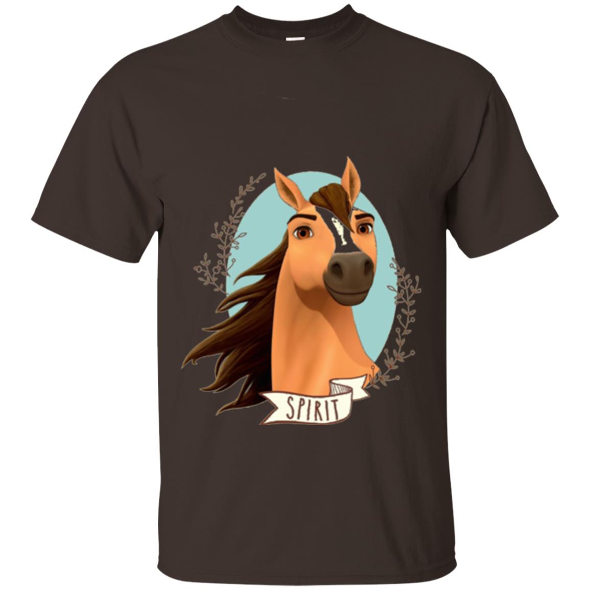 Horse Lover T-shirt Spirit Dark Chocolate