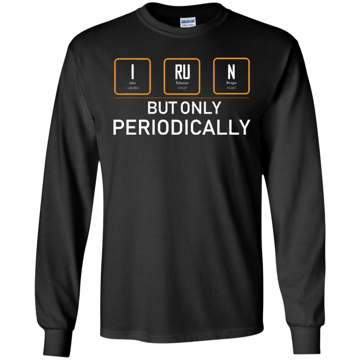 But Only Periodically Scientist T-shirt Black