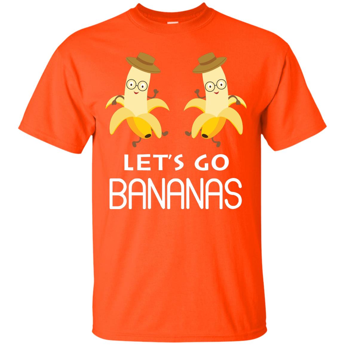 Let's Go Bananas Shirt Orange