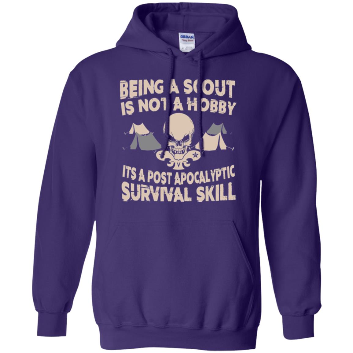 Being A Scout Is Not A Hobby T-shirt Purple