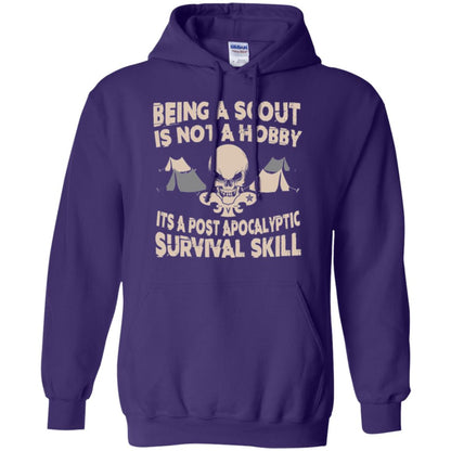 Being A Scout Is Not A Hobby T-shirt Purple