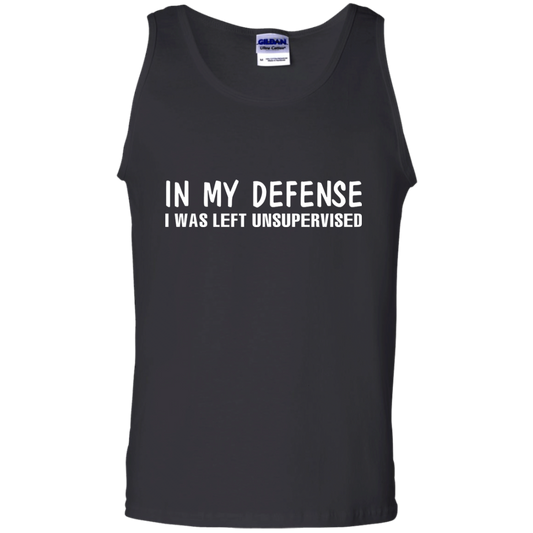 In My Defense I Was Left Unsupervised T-shirt Black