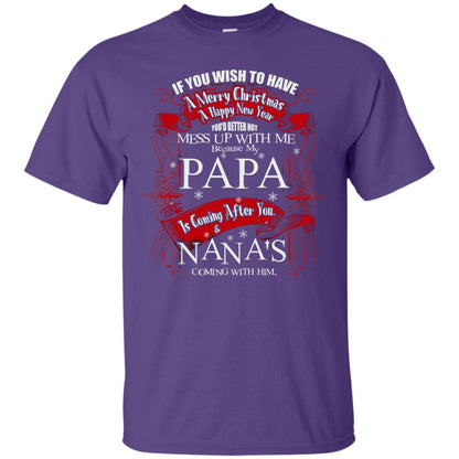 If You Wish To Have A Merry Christmas And A Happy New Year Purple