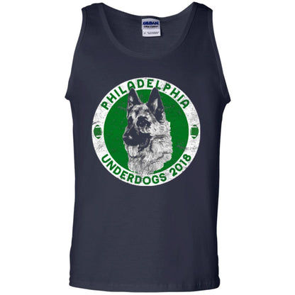 Dog Lover T-shirt Philadelphia Underdogs 2018 Distressed Navy