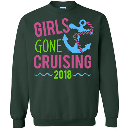 Girls Gone Cruising Girls Trip Cruise T-shirt Forest Green