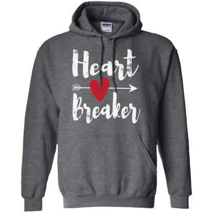 Valentines Day T-shirt Heart Breaker T-shirt Dark Heather