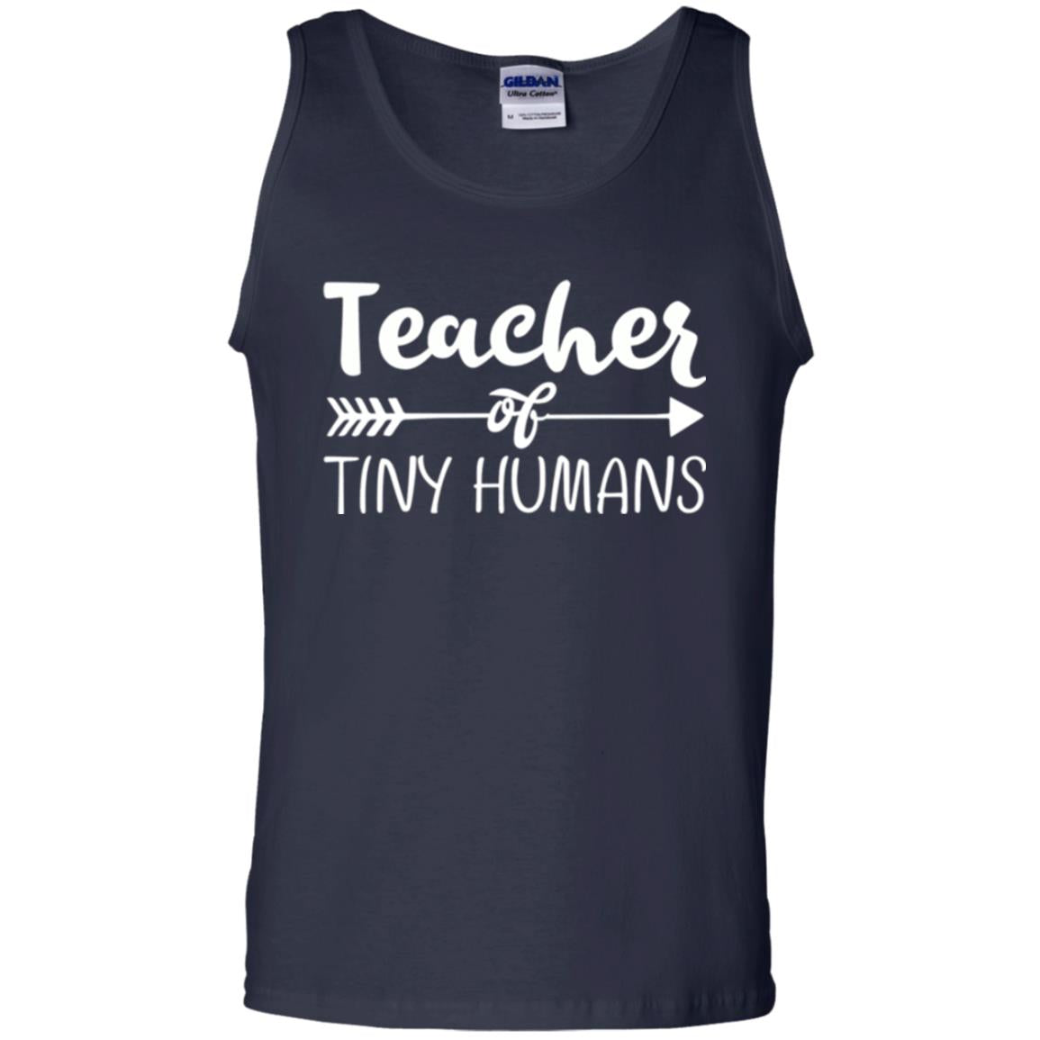 Kindergarten Preschool T-shirt Teacher Of Tiny Humans Navy