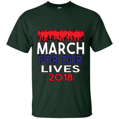 March For Our Lives 2018 Anti Gun T-shirt Forest