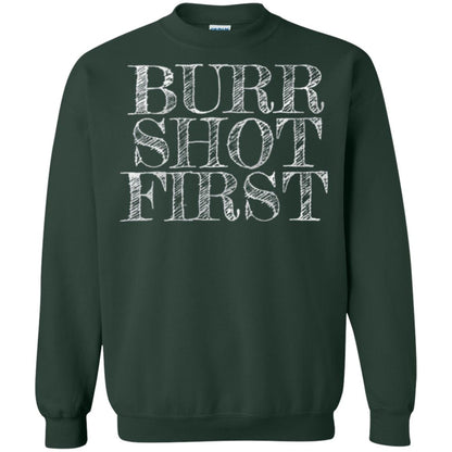 Alexander Hamilton Fan T-shirts Burr Shot First Forest Green