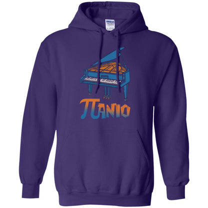 Pi Day T-shirt Funny Piano Lover Purple