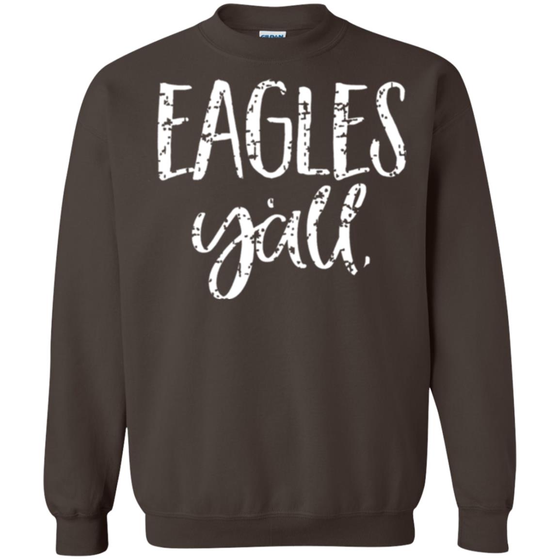 Eagles Y_all Flying Eagles T-shirt Dark Chocolate