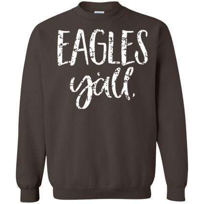 Eagles Y_all Flying Eagles T-shirt Dark Chocolate