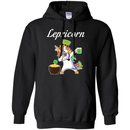 Lepricorn Saint Patrick's Day T-shirt Black