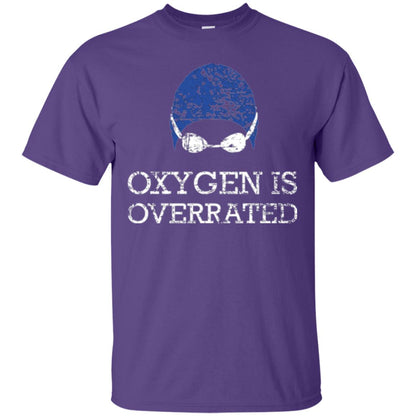 Swimming Lovers T-shirt Oxygen Is Overrated Purple