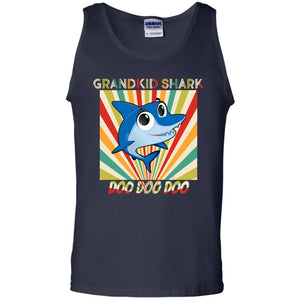 Grandkids Shark Doo Doo Doo Family Shark Gift ShirtG220 Gildan 100% Cotton Tank Top