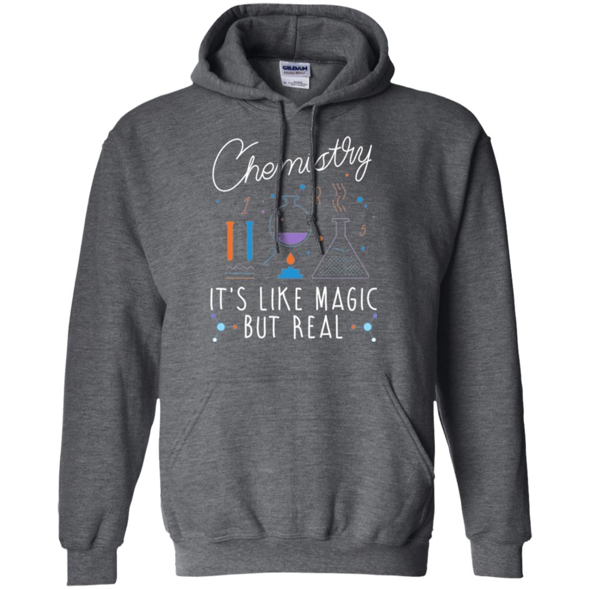 Chemistry T-shirt It_s Like Magic But Real Dark Heather