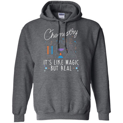 Chemistry T-shirt It_s Like Magic But Real Dark Heather