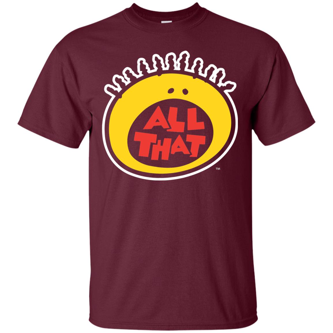 Nickelodeon All That T-shirt Maroon