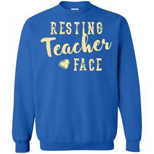 Resting Teacher Face T-shirt